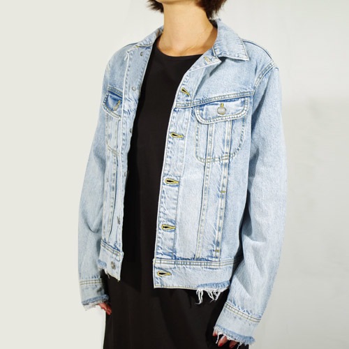 Siwy（シィーウィー） DANA Oversized Jacket Power Of Love デニムジャケット