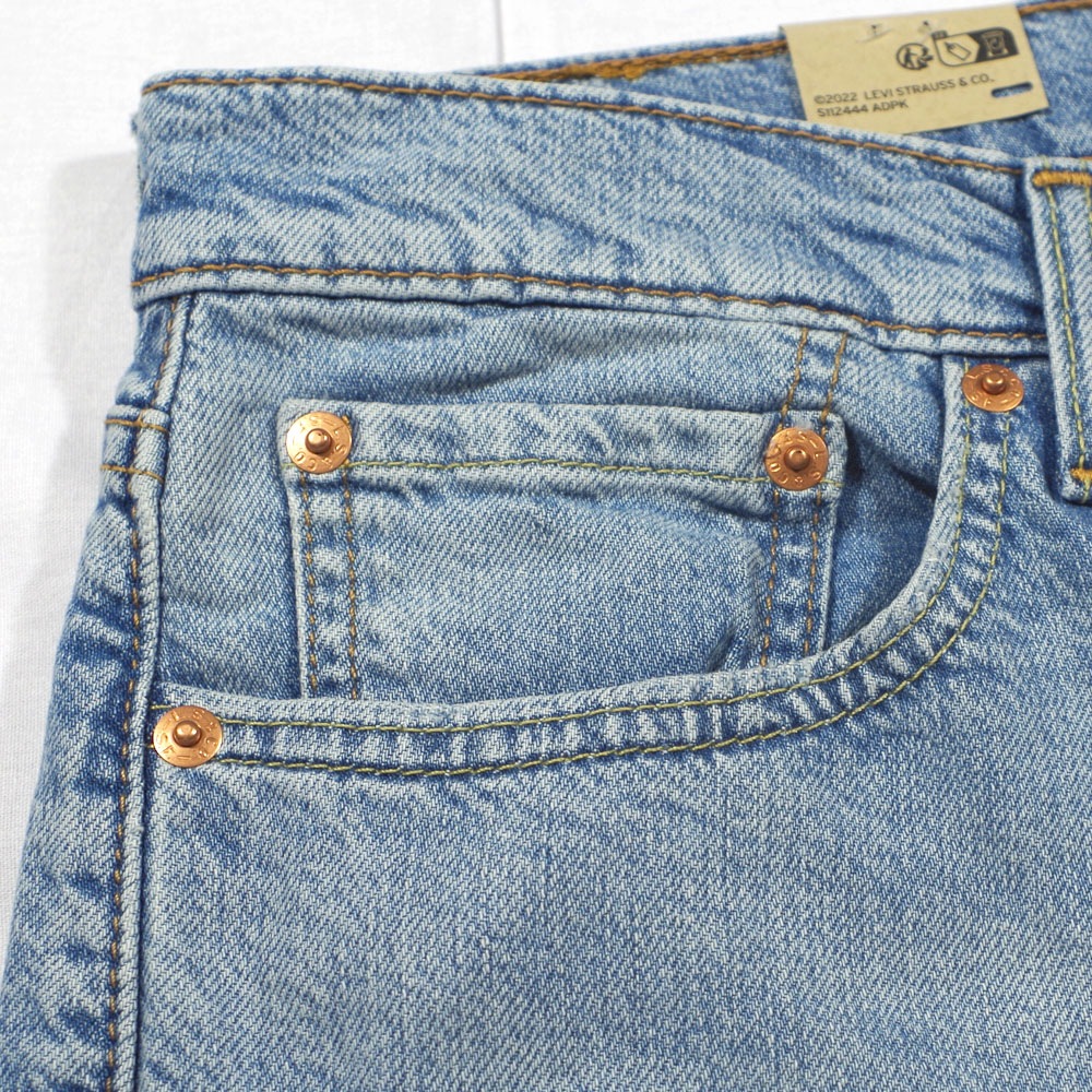 Levi's(リーバイス) 505 REGULAR STRAIGHT Hole In The Wall ストレートデニム