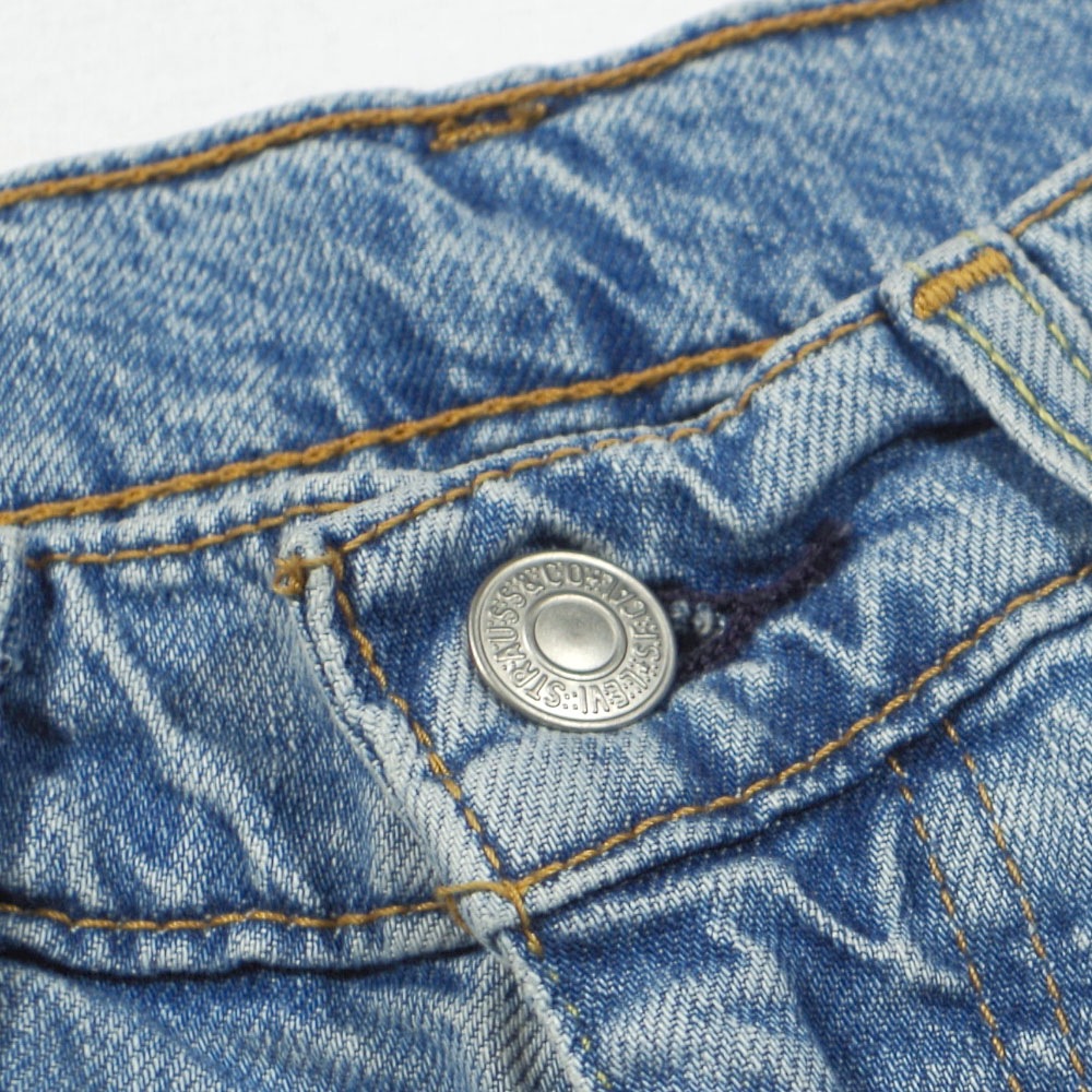 Levi's(リーバイス) 505 REGULAR STRAIGHT Hole In The Wall ストレートデニム