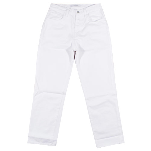 J Brand(ジェイブランド・ジェーブランド)IVY HIGH RISE CROP STRAIGHT White ハイウエストデニム