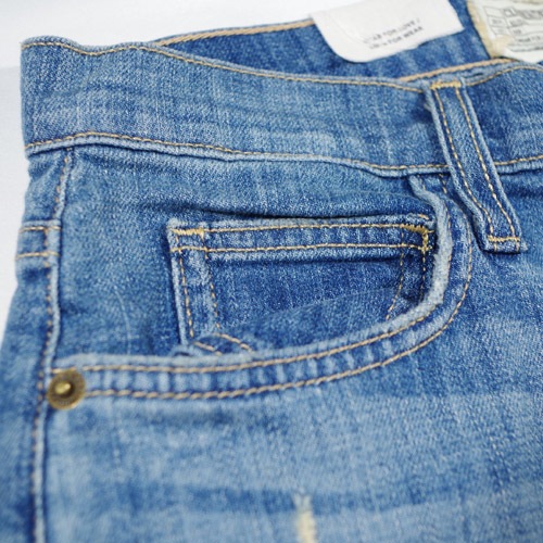 Current Elliott（カレントエリオット） THE KICK JEAN Blue Ocean フレアーデニム