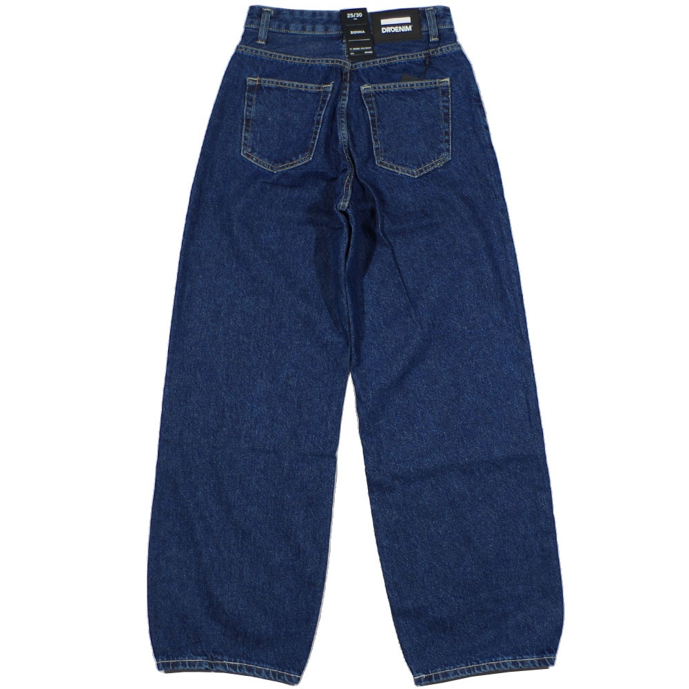 DR DENIM(ドクターデニム) DONNA Sky High Wide Straight Pebble Dark Retro ワイドストレートデニム