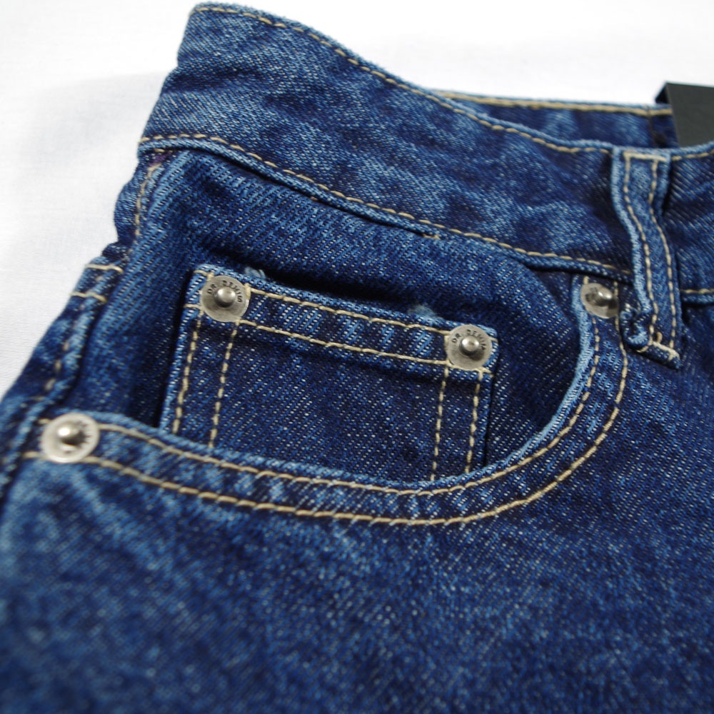 DR DENIM(ドクターデニム) DONNA Sky High Wide Straight Pebble Dark Retro ワイドストレートデニム