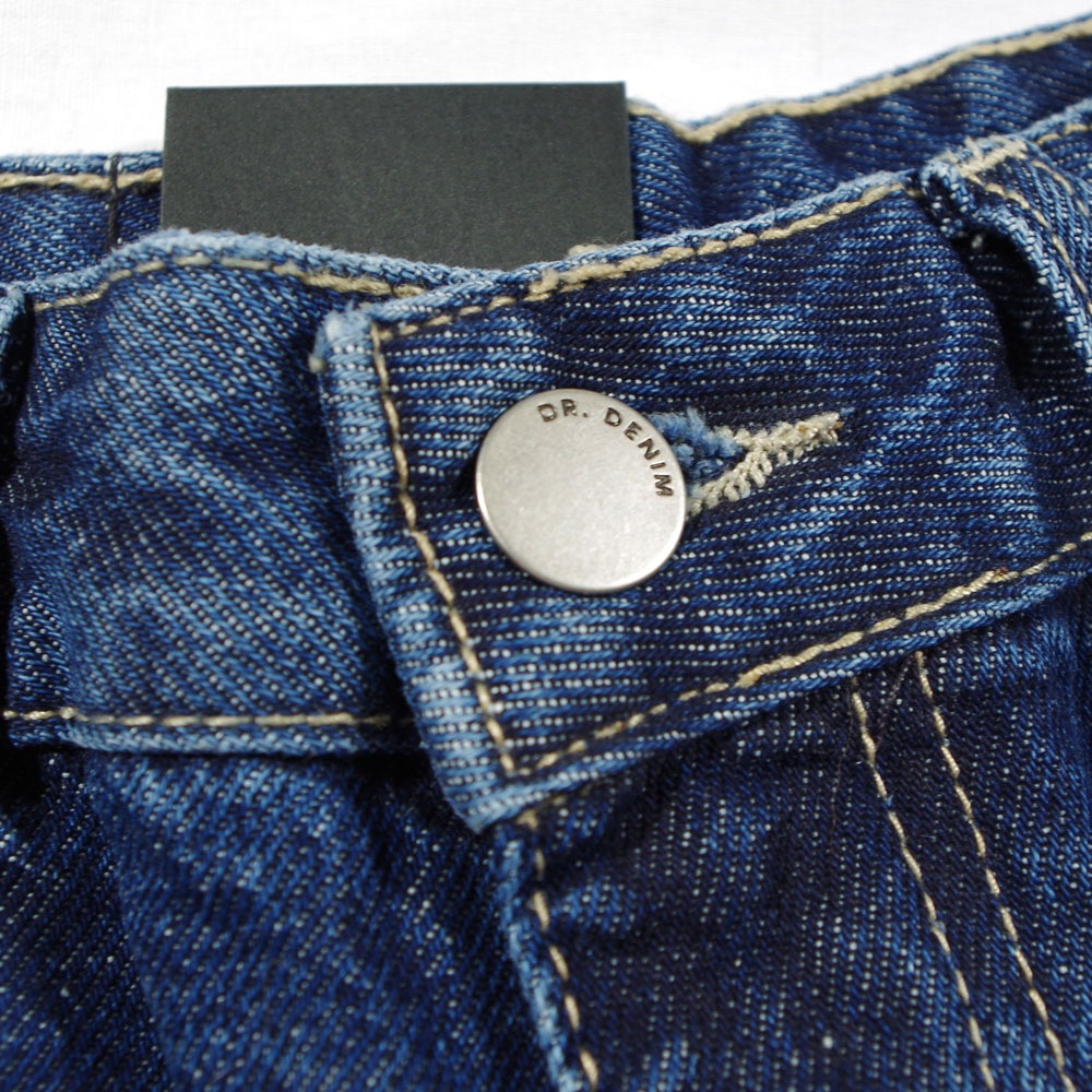 DR DENIM(ドクターデニム) DONNA Sky High Wide Straight Pebble Dark Retro ワイドストレートデニム