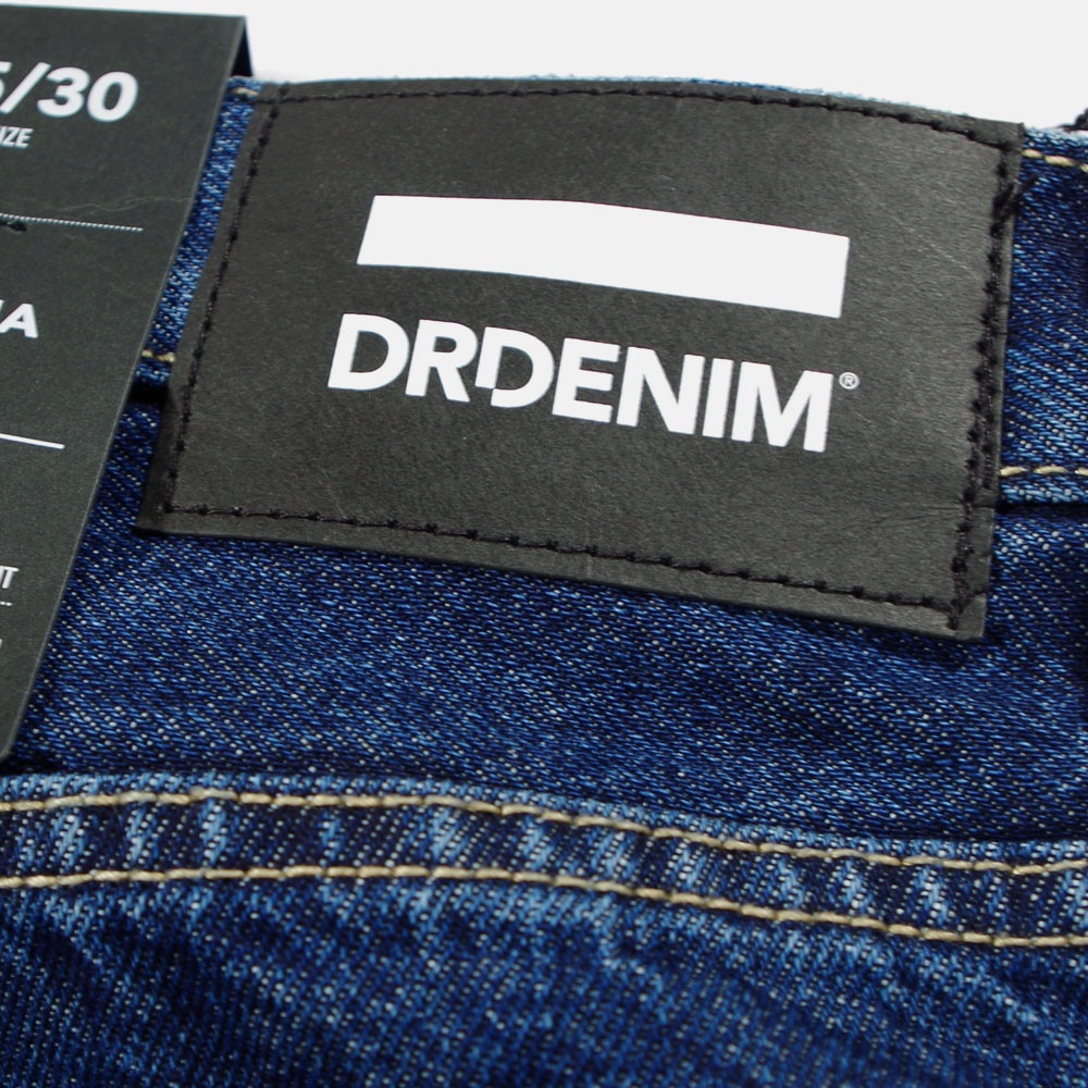 DR DENIM(ドクターデニム) DONNA Sky High Wide Straight Pebble Dark Retro ワイドストレートデニム