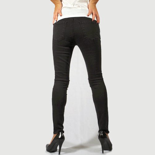 J Brand (ジェイブランド・ジェーブランド) ALANA HIGH RISE CROPPED SKINNY Spatial スキニーデニム