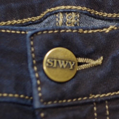 Siwy(シィーウィー) LYNETTE MID RISE SKINNY Virtual Stranger スキニーデニム