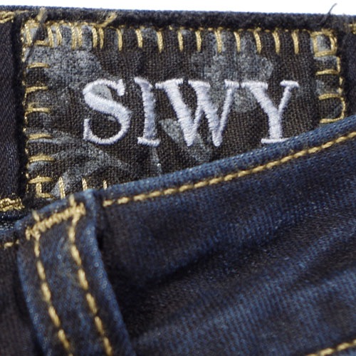 Siwy(シィーウィー) LYNETTE MID RISE SKINNY Virtual Stranger スキニーデニム