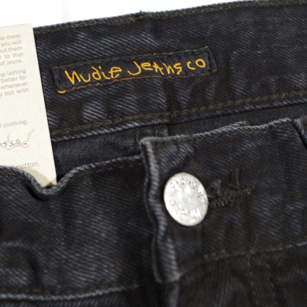 NUDIE JEANS(ヌーディー ジーンズ) RAD RUFUS Vintage Black レギュラーフィット ストレートデニム