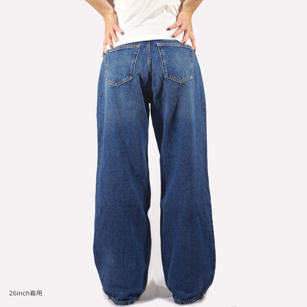 DR DENIM ドクターデニム DONNA Sky High Wide Straight Stream