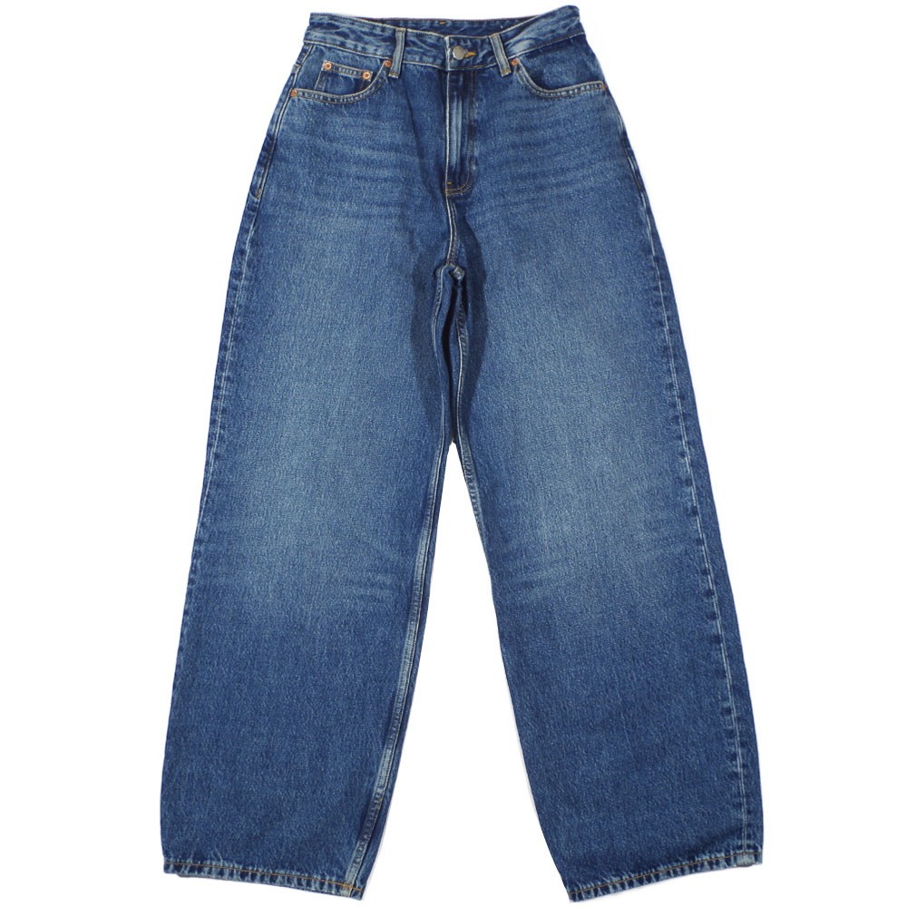 DR DENIM ドクターデニム DONNA Sky High Wide Straight Stream Mid Used ワイドデニム