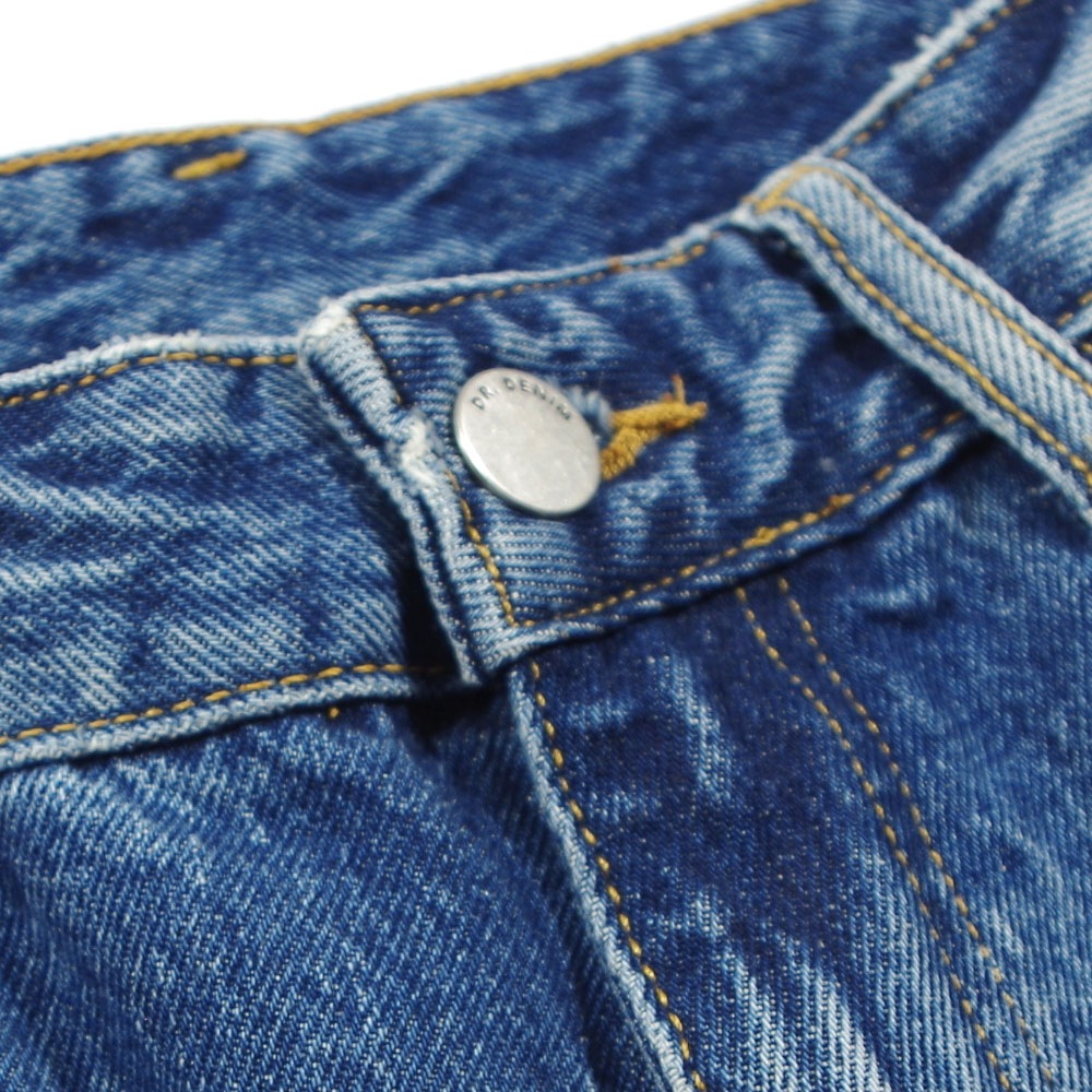 DR DENIM ドクターデニム DONNA Sky High Wide Straight Stream Mid Used ワイドデニム