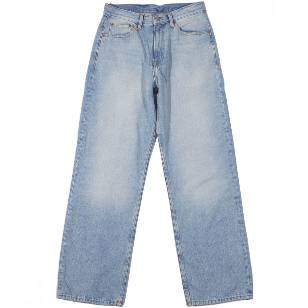 DR DENIM ドクターデニム OMAR Wide Straight Stream Light Fade ワイドストレート