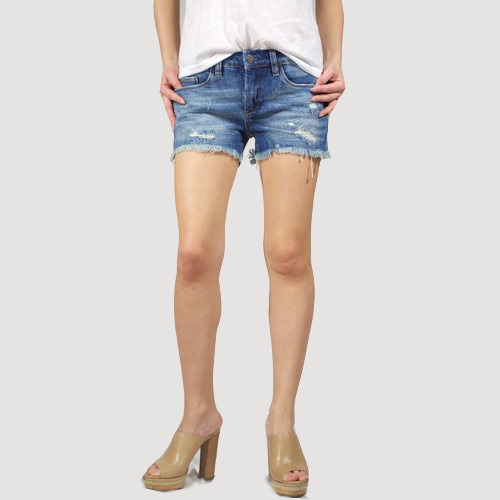 BLANK NYC（ブランクニューヨークシティー） LITTLE QUEENIE CUT OFF SHORT No Tell Motel デニムショートパンツ