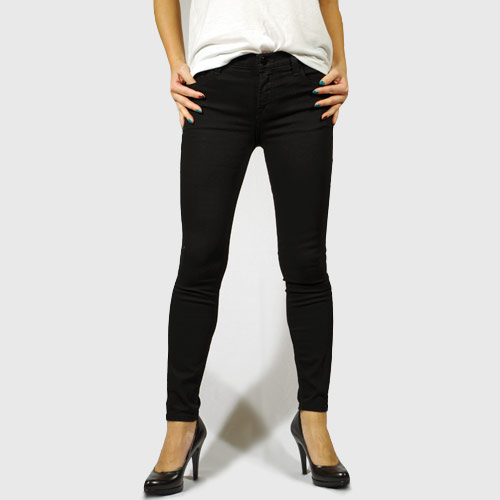 J Brand （ジェイブランド・ジェーブランド） 835 MID RISE CROP SKINNY Vanity ブラックスキニー
