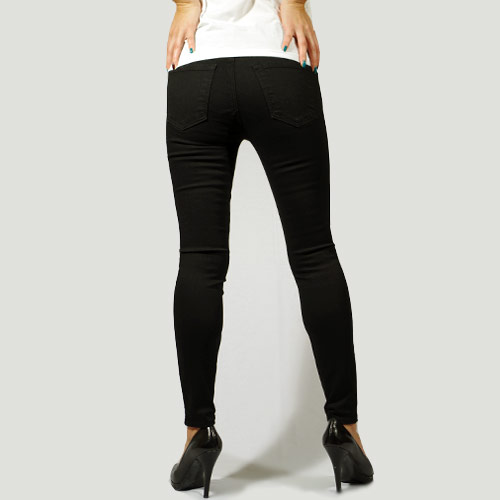 J Brand （ジェイブランド・ジェーブランド） 835 MID RISE CROP SKINNY Vanity ブラックスキニー
