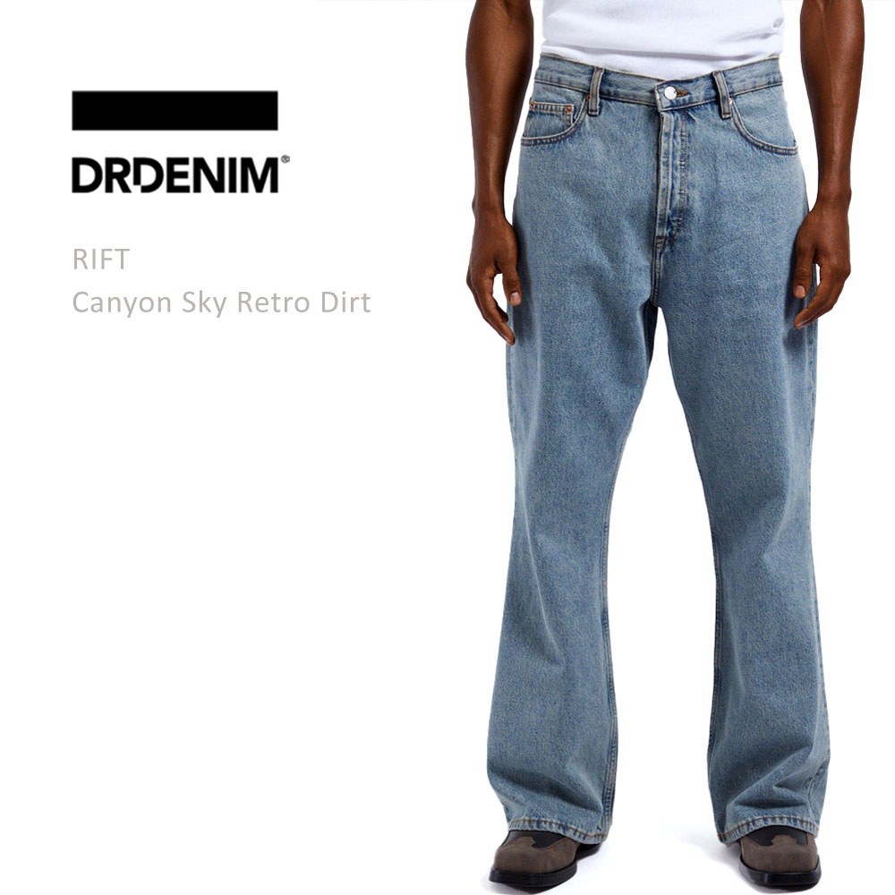 DR DENIM ドクターデニム RIFT Canyon Sky Retro Dirt ブーツカット