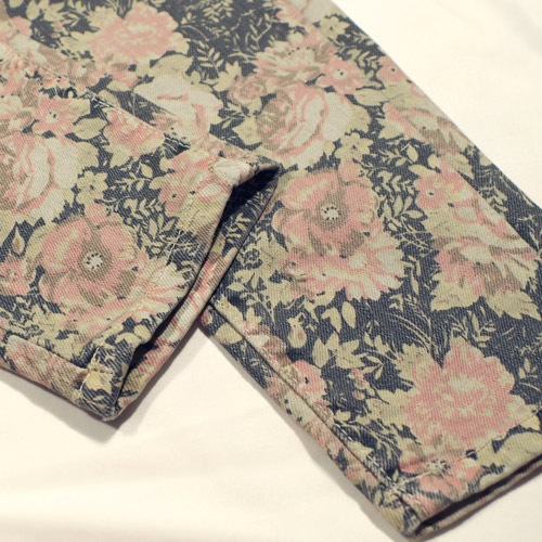 Current Elliott（カレントエリオット） THE STILETTO Phoenix Floral スキニーデニム