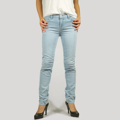 J Brand (ジェイブランド・ジェーブランド) MAUDE MID RISE CIGARETTE Stratospher シガレットデニム