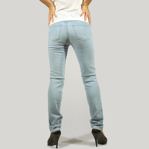 J Brand (ジェイブランド・ジェーブランド) MAUDE MID RISE CIGARETTE Stratospher シガレットデニム