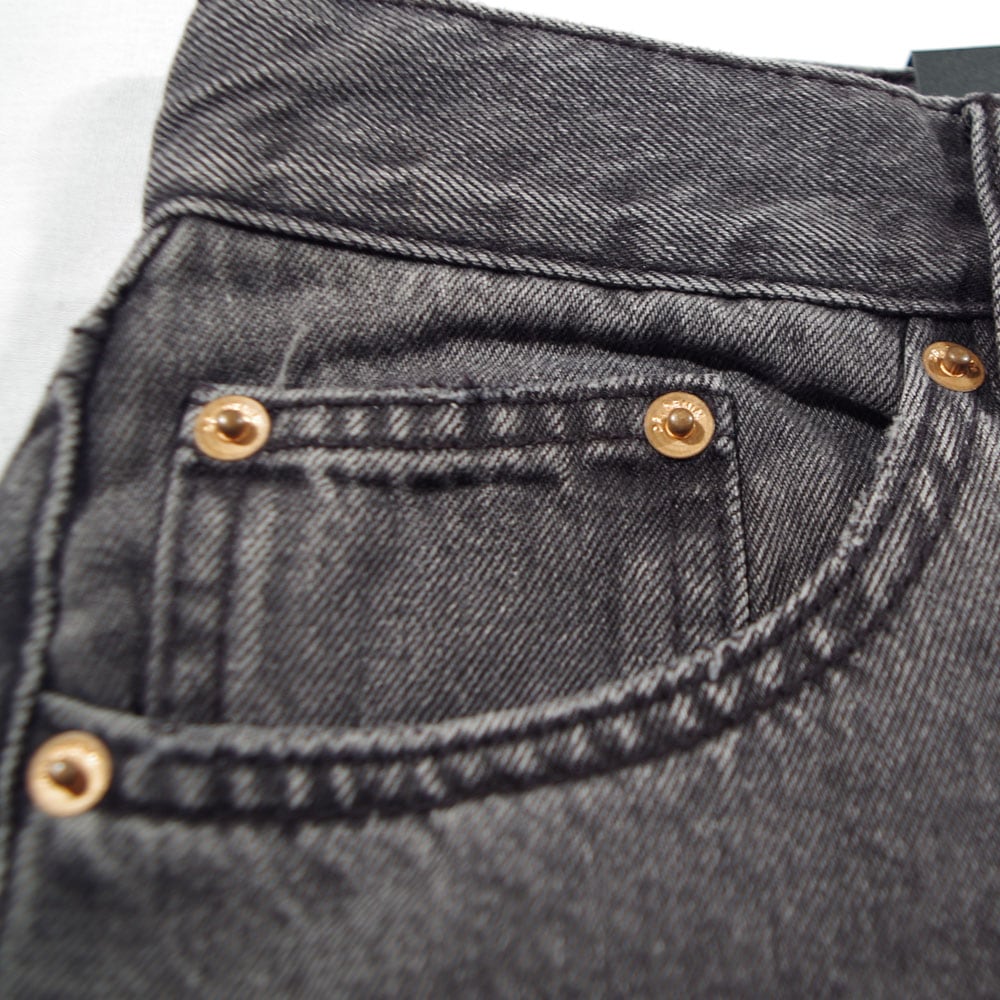 DR DENIM（ドクターデニム） BETH Sky High Relaxed Straight Cyclone Vintage Black リラックスストレートデニム