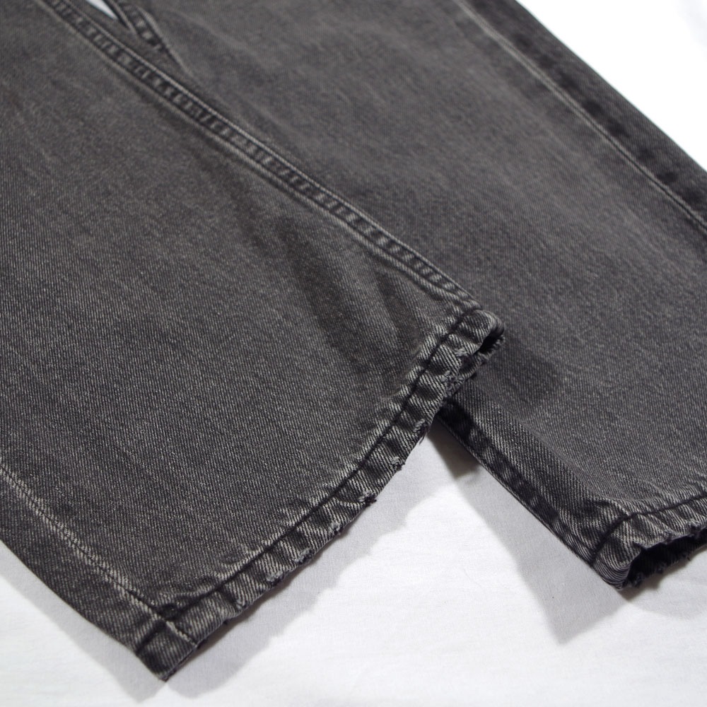 DR DENIM（ドクターデニム） BETH Sky High Relaxed Straight Cyclone Vintage Black リラックスストレートデニム