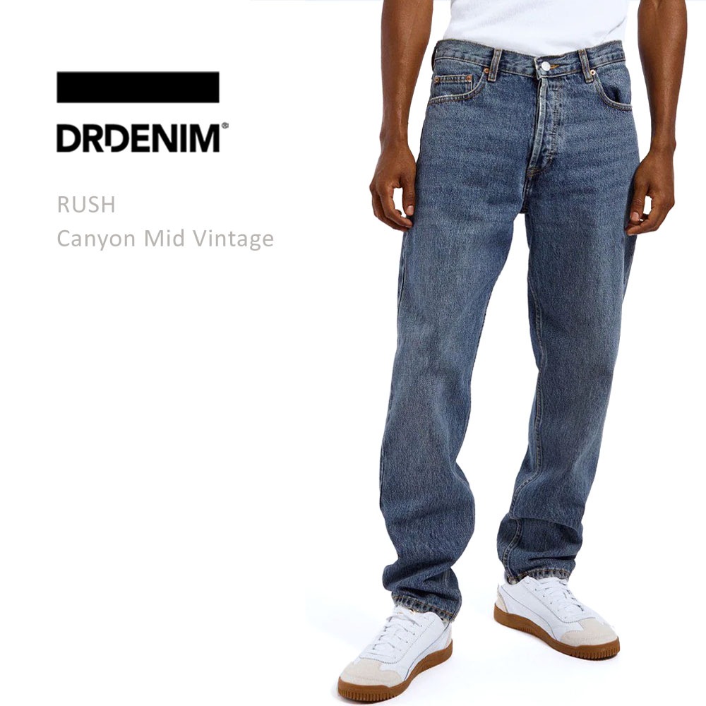 DR DENIM ドクターデニム RUSH Regular Tapered Canyon Mid