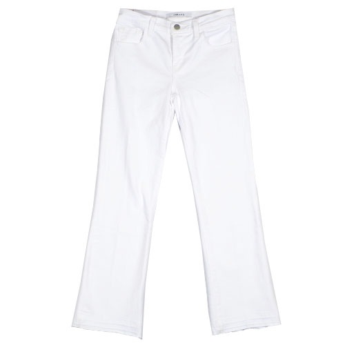 J Brand （ジェイブランド・ジェーブランド） SELENA MID RISE CROP BOOT Blanc ブーツカットデニム J brand ジーンズ セレナ クロップド デニム 水色 selena - メルカリ