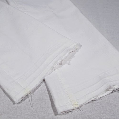 J Brand (ジェイブランド・ジェーブランド) SELENA MID RISE CROP BOOT Blanc ブーツカットデニム