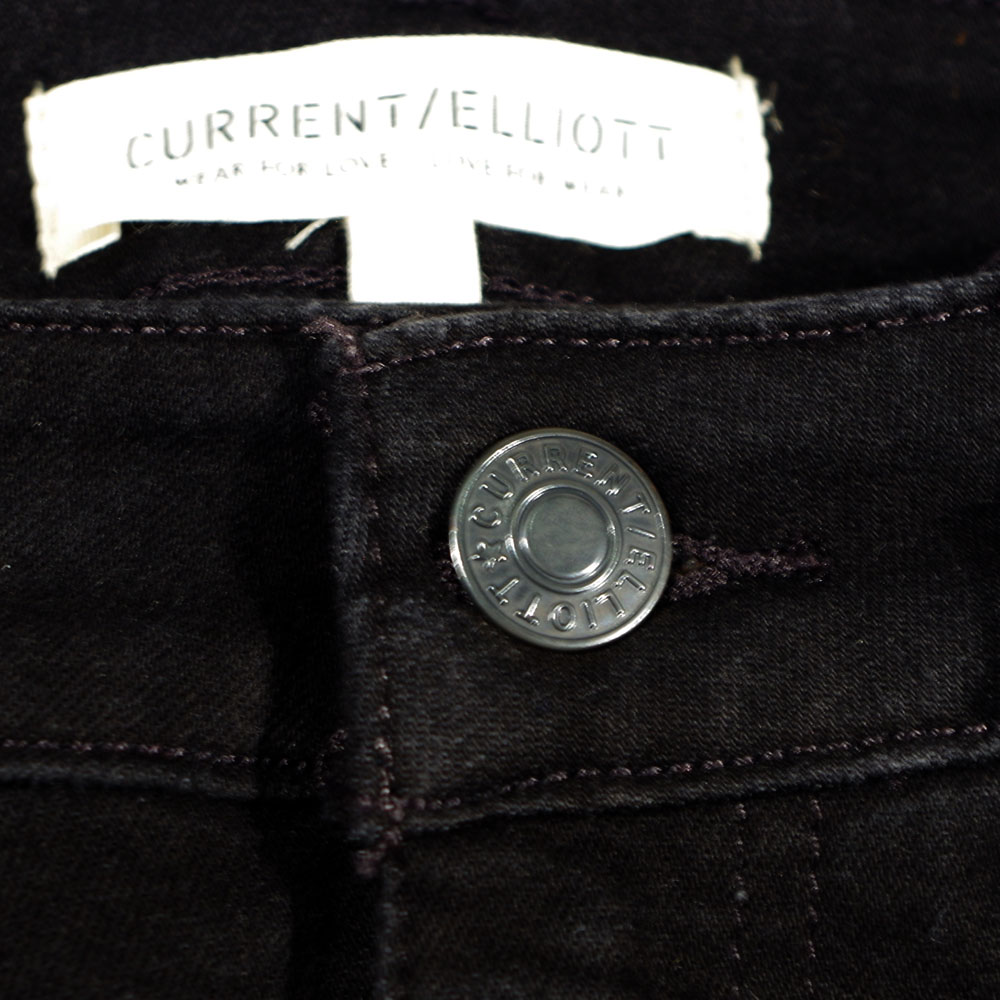 Current Elliott（カレントエリオット） THE BORDERLINE Black Coal ブラックスキニー