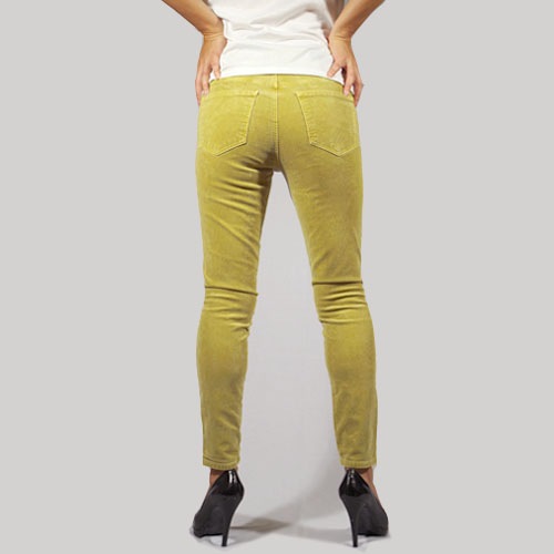 J Brand (ジェイブランド・ジェーブランド) 835 MID RISE CROP SKINNY Absinthe カラースキニーデニム
