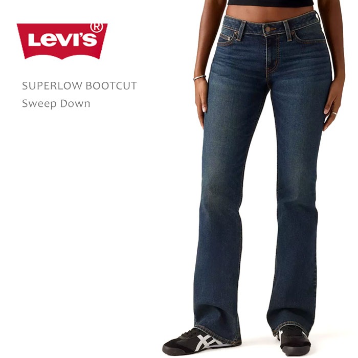 Levi's（リーバイス） SUPERLOW BOOTCUT Sweep Down ブーツカットデニム