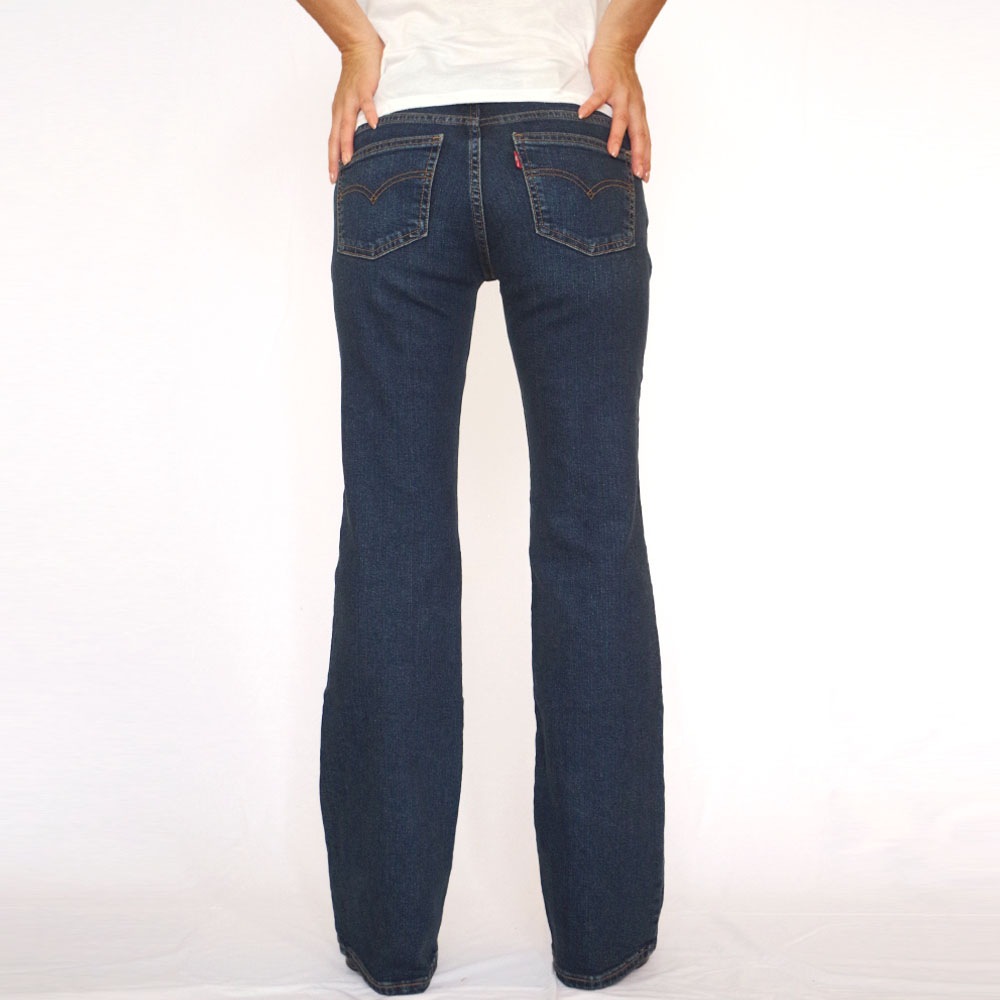 Levi's（リーバイス） SUPERLOW BOOTCUT Sweep Down ブーツカットデニム