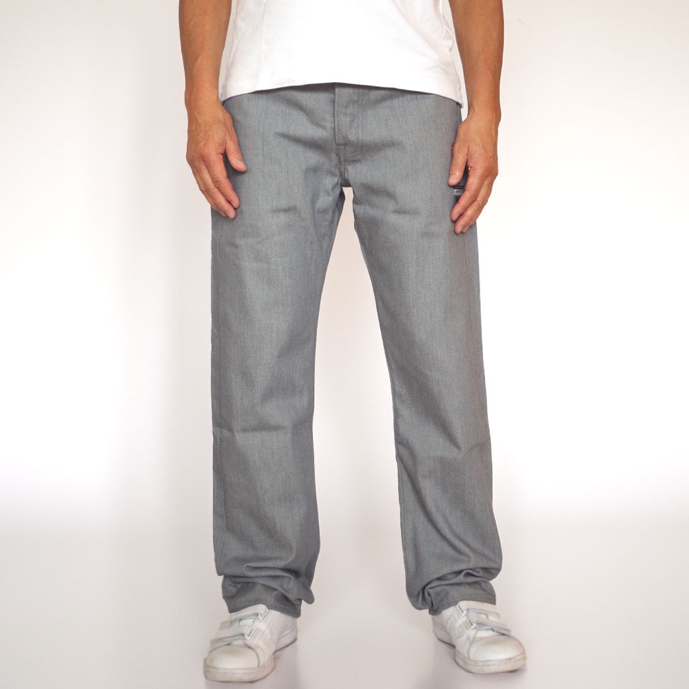Levi's（リーバイス） 501 ORIGINAL SHRINK-TO-FIT Silver Rigid ストレートデニム