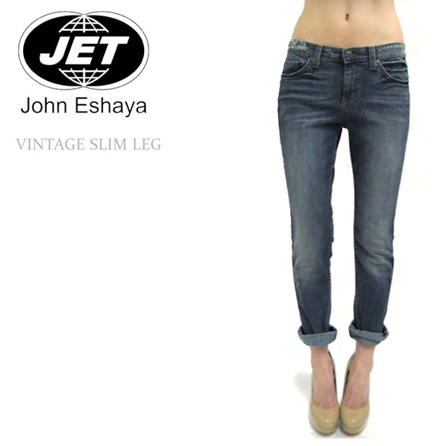 JET（ジェット） Vintage Slim Leg ストレートデニム | LADIES | Blue 