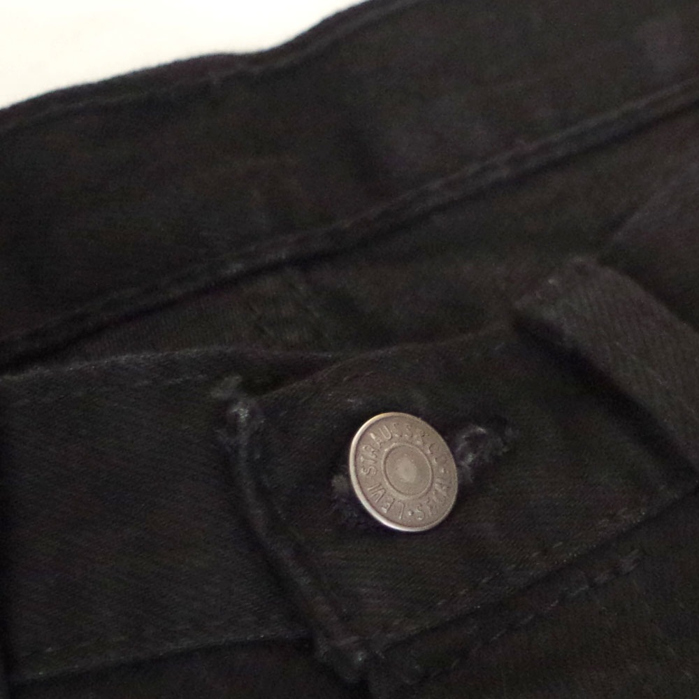 Levi's（リーバイス） 501 ORIGINAL Listless ストレート ブラックデニム