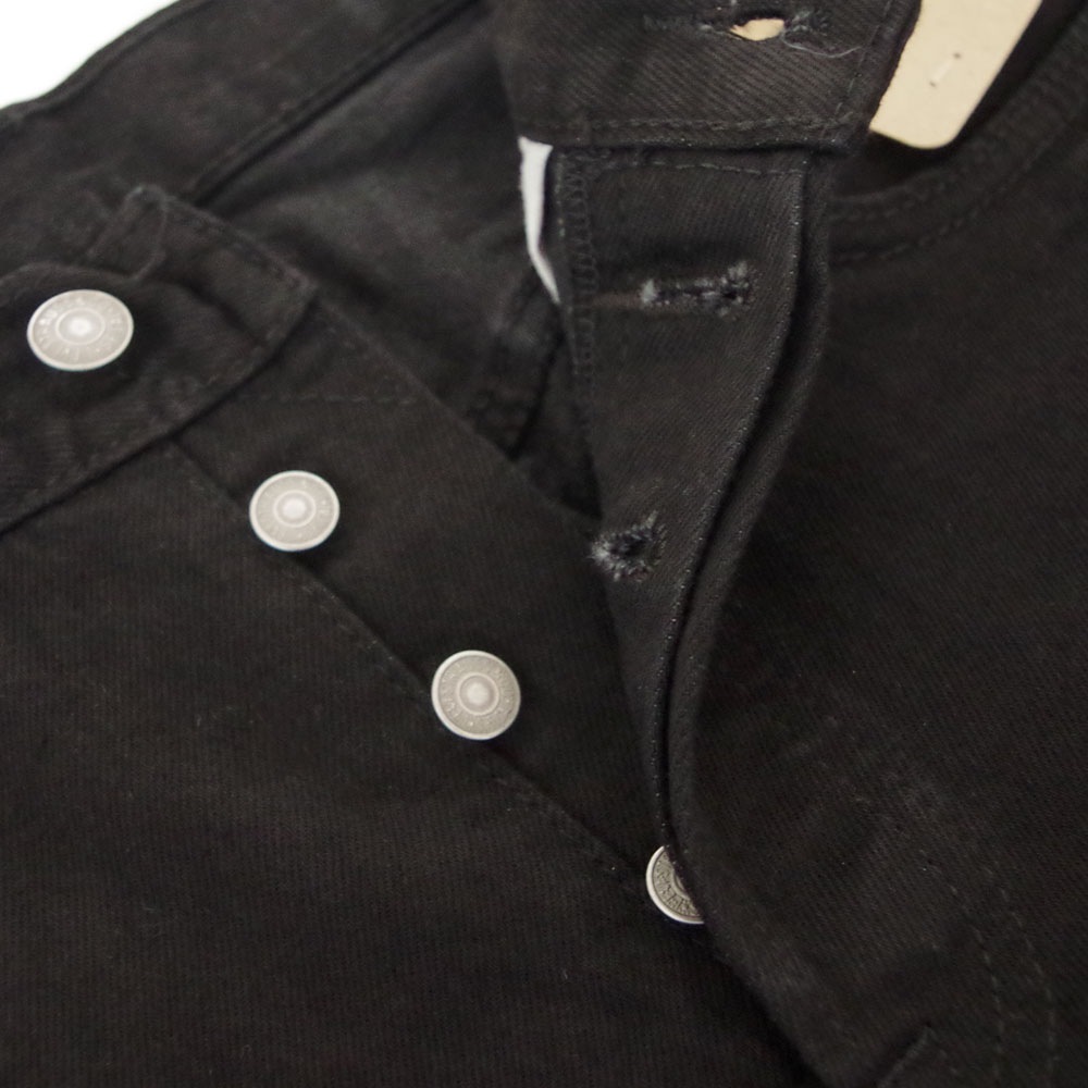 Levi's（リーバイス） 501 ORIGINAL Listless ストレート ブラックデニム
