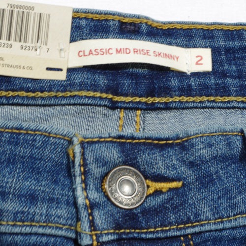 Levi's （リーバイス） CLASSIC MRS BUTTON FRONT Sing The Blues スキニーデニム