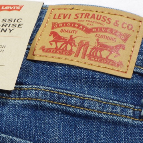 Levi's （リーバイス） CLASSIC MRS BUTTON FRONT Sing The Blues スキニーデニム