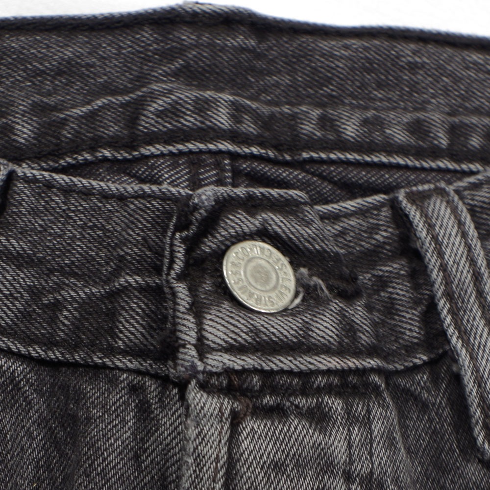Levi's (リーバイス) 501 ORIGINAL Black Worn In ヴィンテージブラックストレート