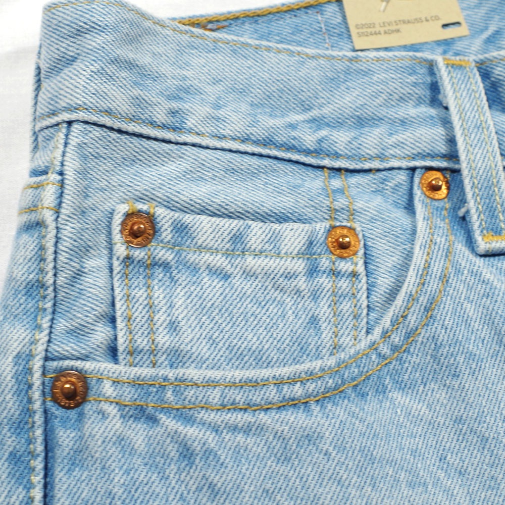Levi's （リーバイス） 「150th Anniversary」 501 ORIGINAL Light indigo Destructed ダメージストレート
