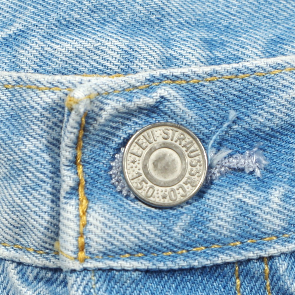 Levi's （リーバイス） 「150th Anniversary」 501 ORIGINAL Light indigo Destructed ダメージストレート