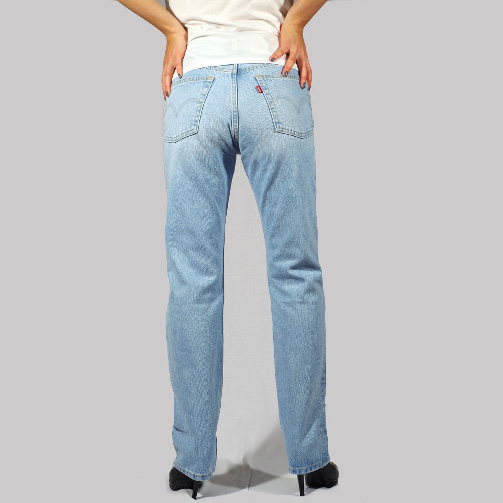 Levi's （リーバイス） 「150th Anniversary」 501 ORIGINAL Light indigo Destructed ダメージストレート