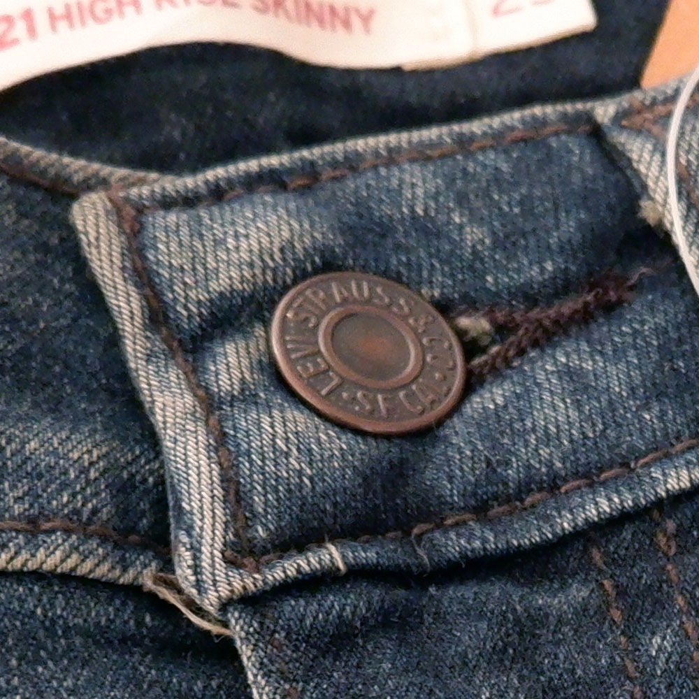Levi's （リーバイス） 721 HIGH RISE SKINNY Exit Stage Left スキニーデニム