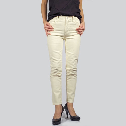 J Brand (ジェイブランド・ジェーブランド) RUBY HIGH-RISE CROP CIGARETTE Amaya ハイウエストデニム