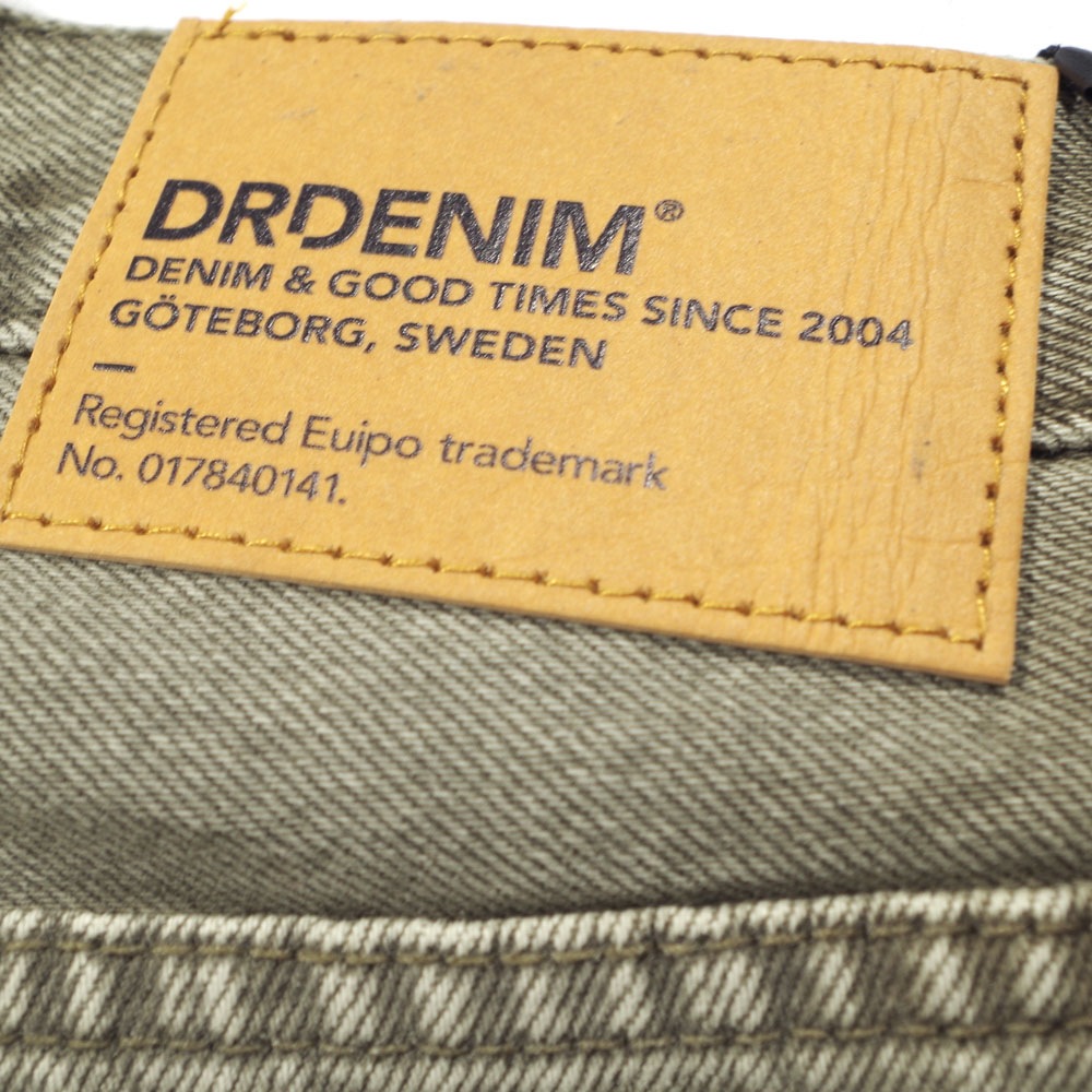 DR DENIM（ドクターデニム）　OMAR Wide Straight Dark Emerald Worn ワイドストレート