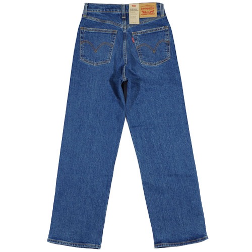 Levi's （リーバイス） RIBCAGE STRAIGHT ANKLE Charleston Rain
