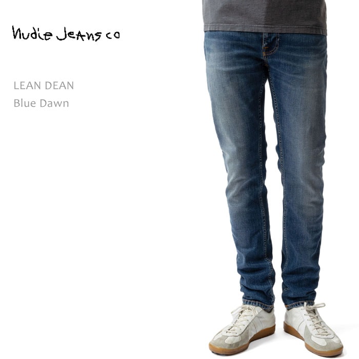 NUDIE JEANS(ヌーディー ジーンズ) LEAN DEAN Blue Dawn リーンディーン スリムテーパード