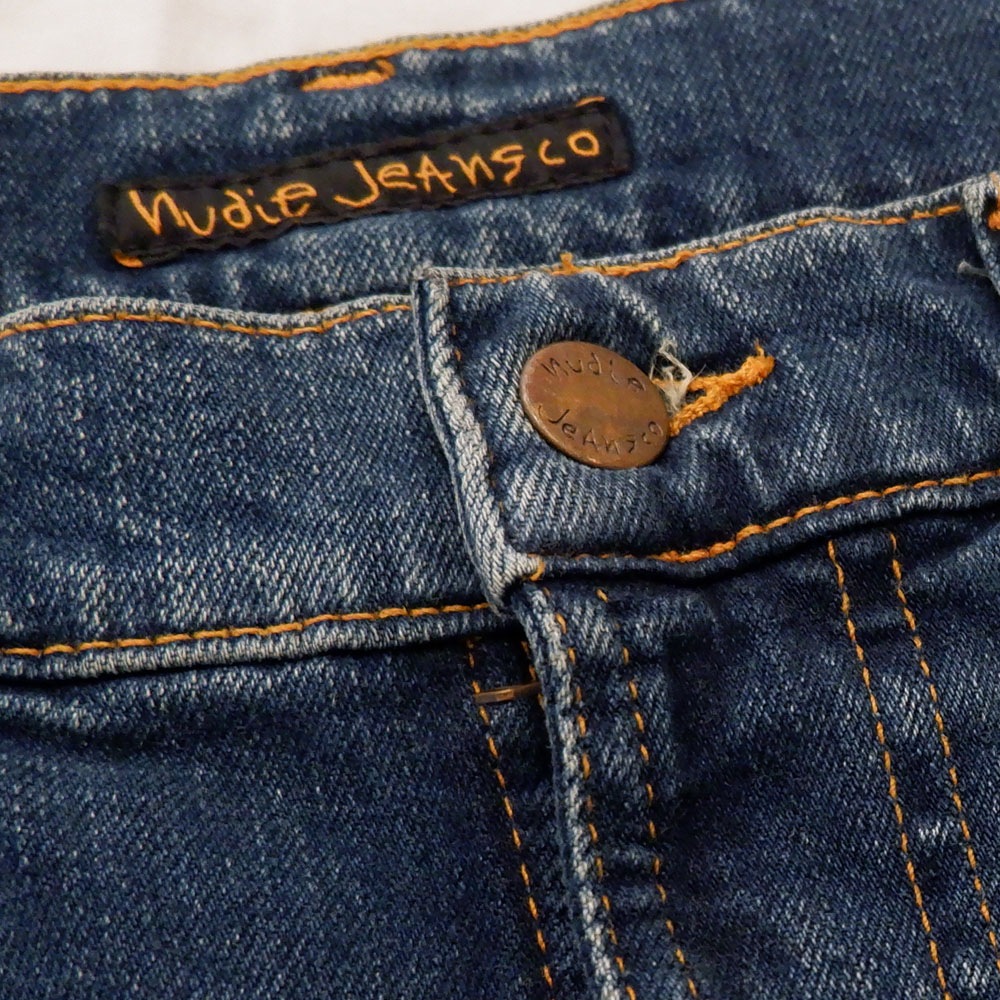 NUDIE JEANS(ヌーディー ジーンズ) LEAN DEAN Blue Dawn リーンディーン スリムテーパード