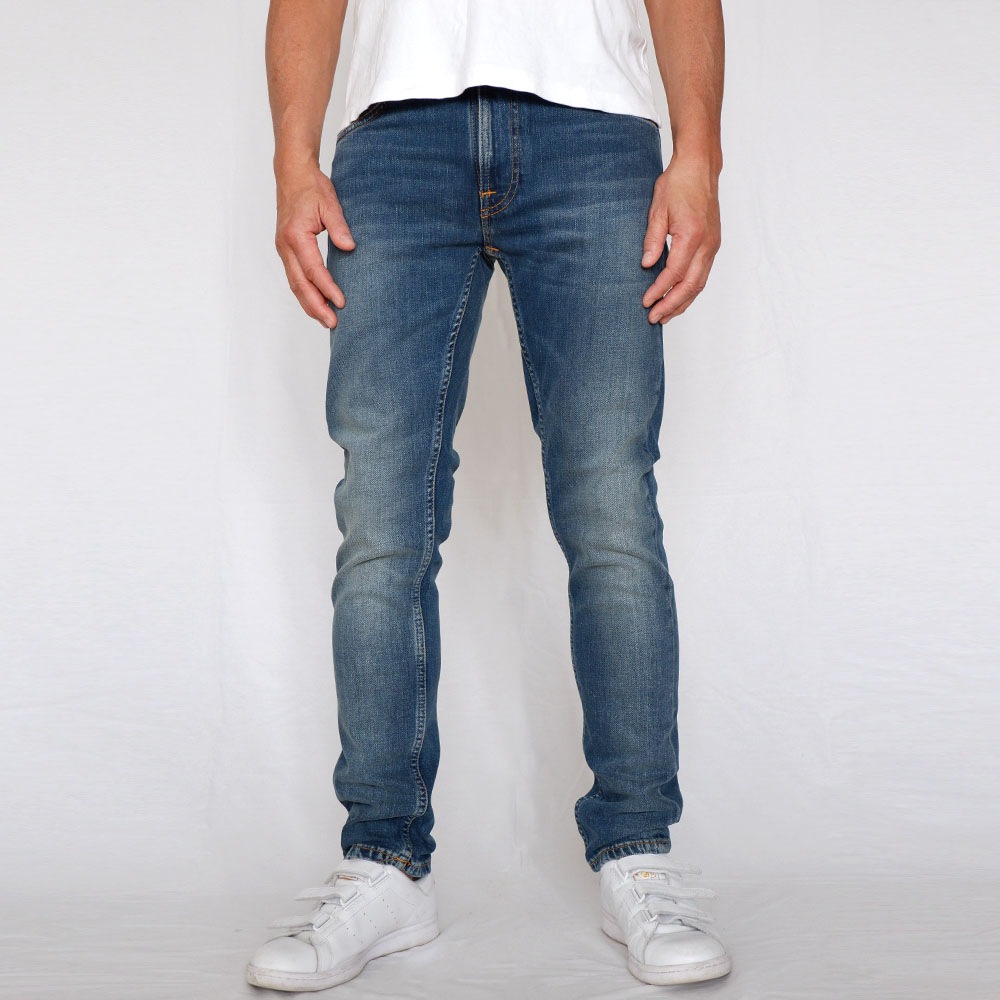 NUDIE JEANS(ヌーディー ジーンズ) LEAN DEAN Blue Dawn リーンディーン スリムテーパード